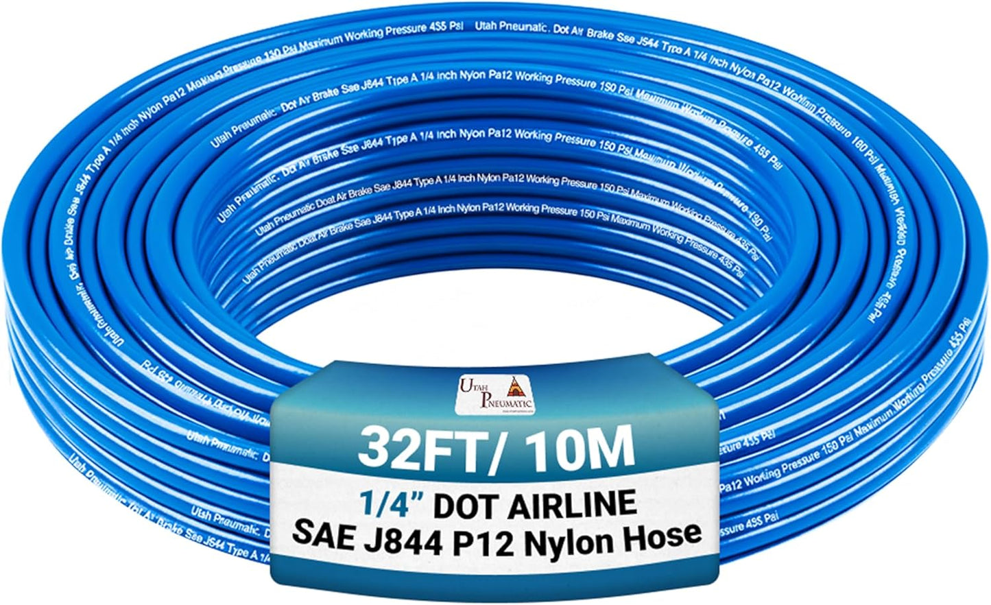 1/4 Dot Air Line 0.25" Od 32.8 Feet 10 Meters Nylon 1/4 air Hose