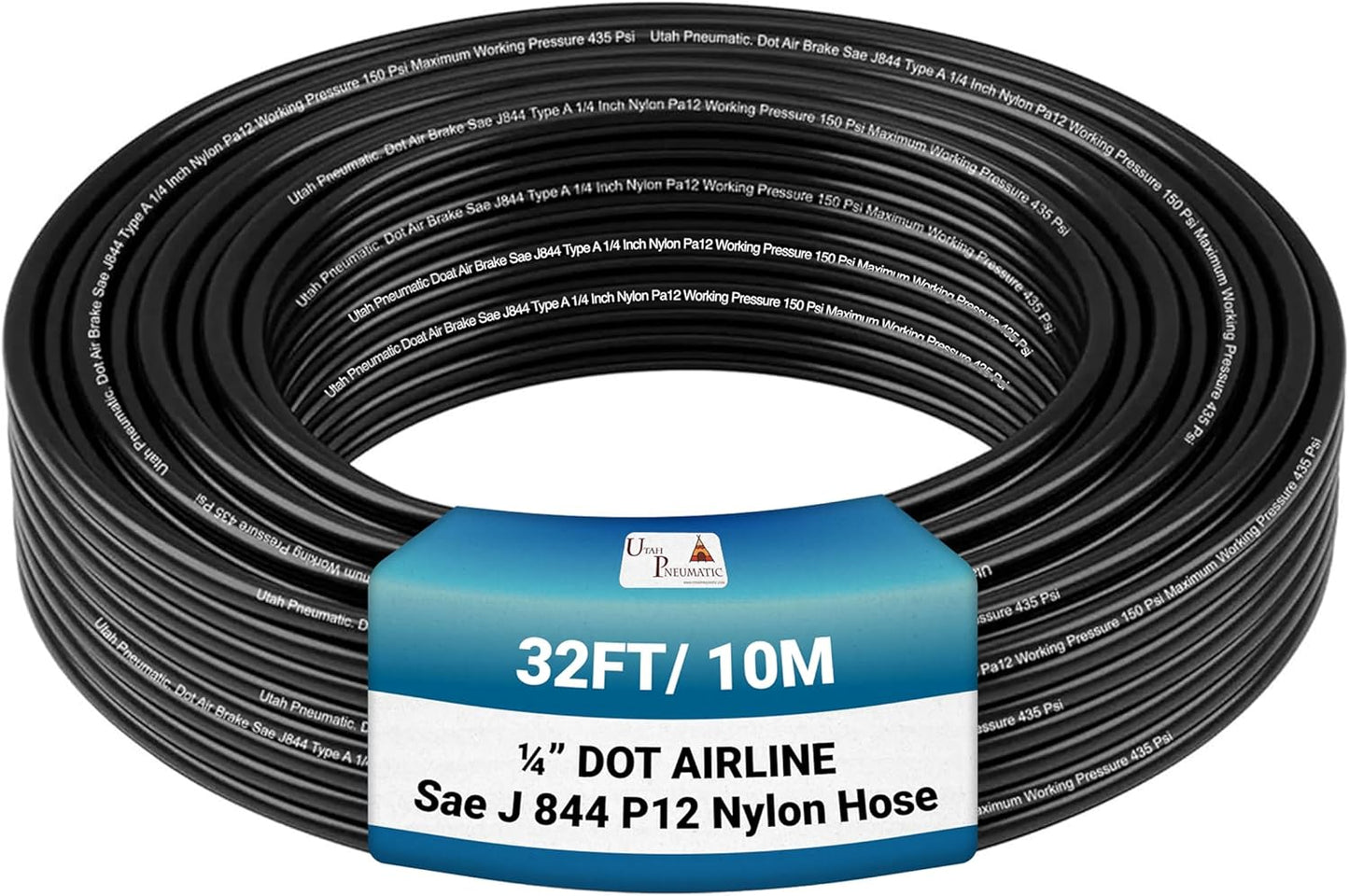 1/4 Dot Air Line 0.25" Od 32.8 Feet Nylon Tubing